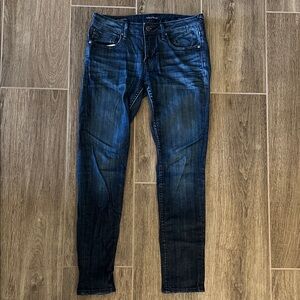 Vigoss Women's Skinny Jeans - Dark Blue